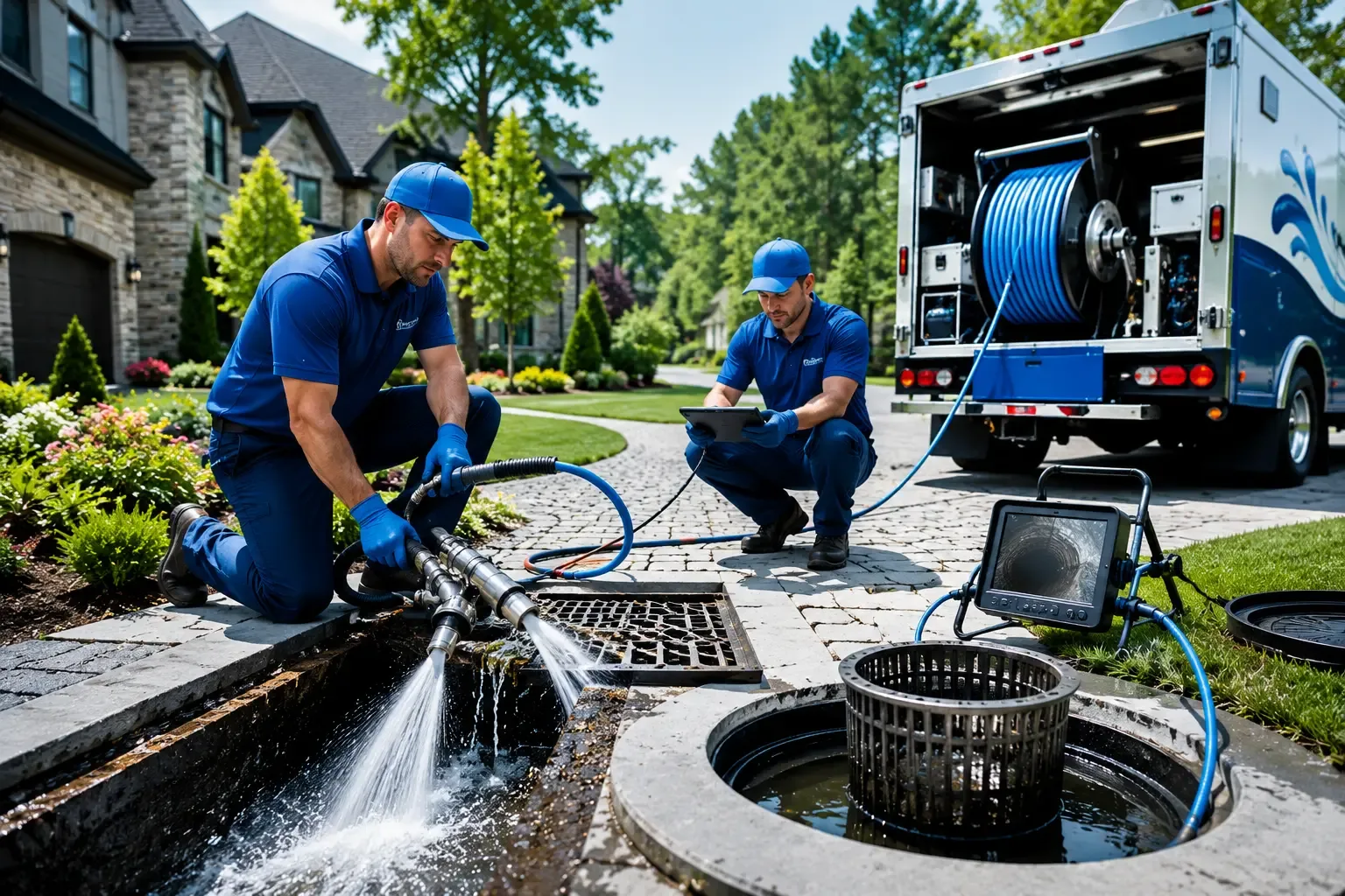 Local outdoor drain cleaning professionals in Dryfork, WV